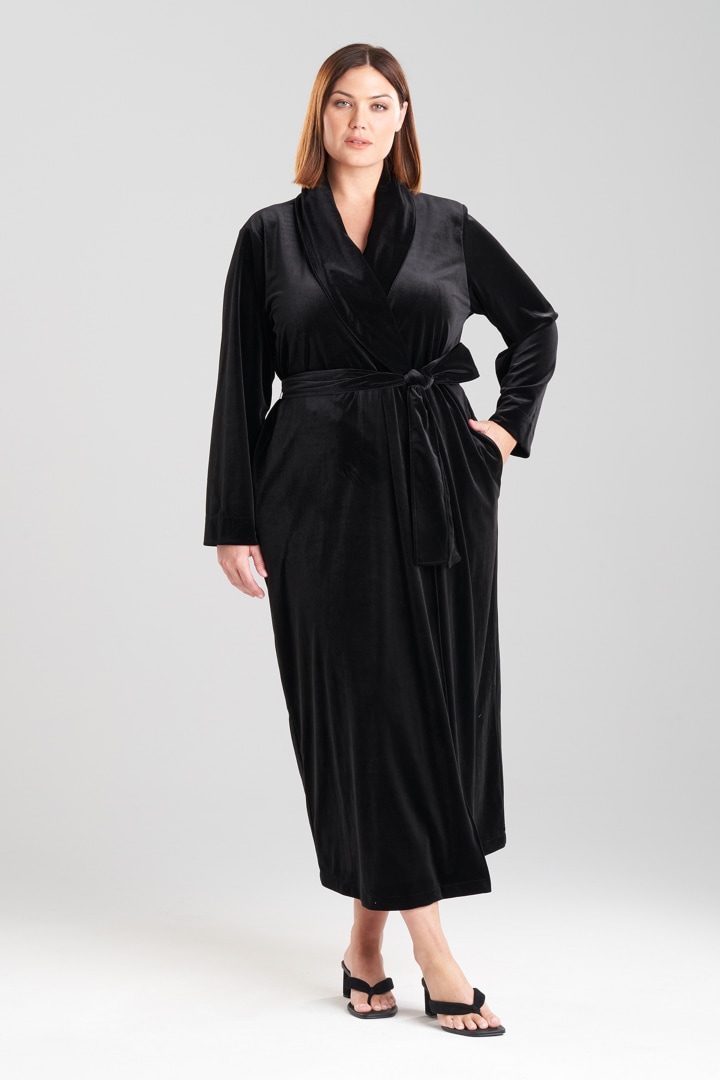 Natalie Velvet Robe