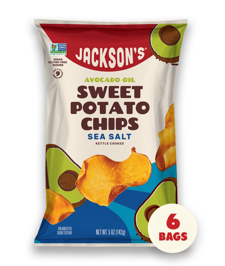 Jackson's Sweet Potato Chips (Set of 6)