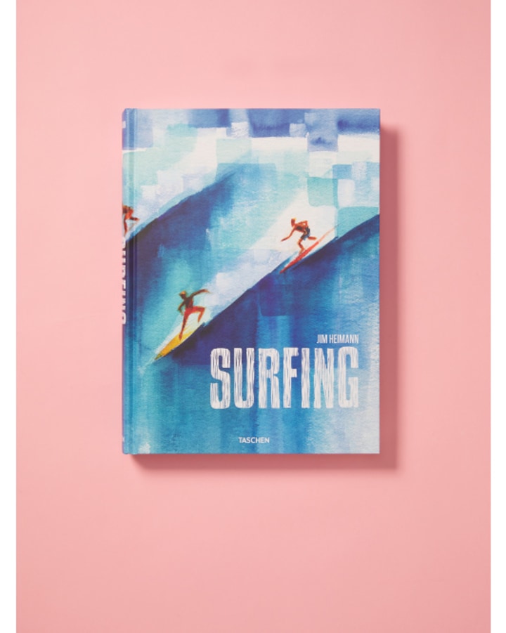 Hardcover Surfing Coffee Table Book