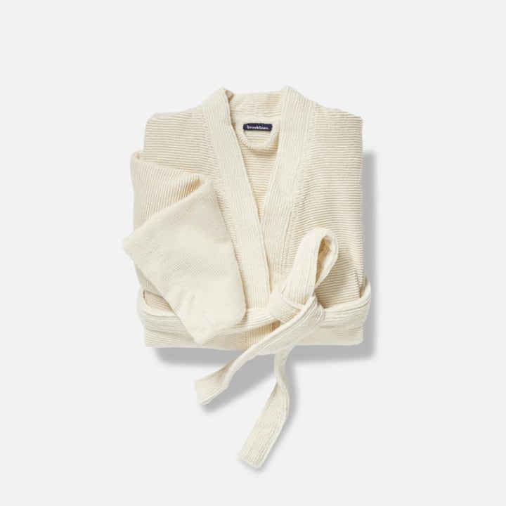 Brooklinen Organic Ribbed Robe