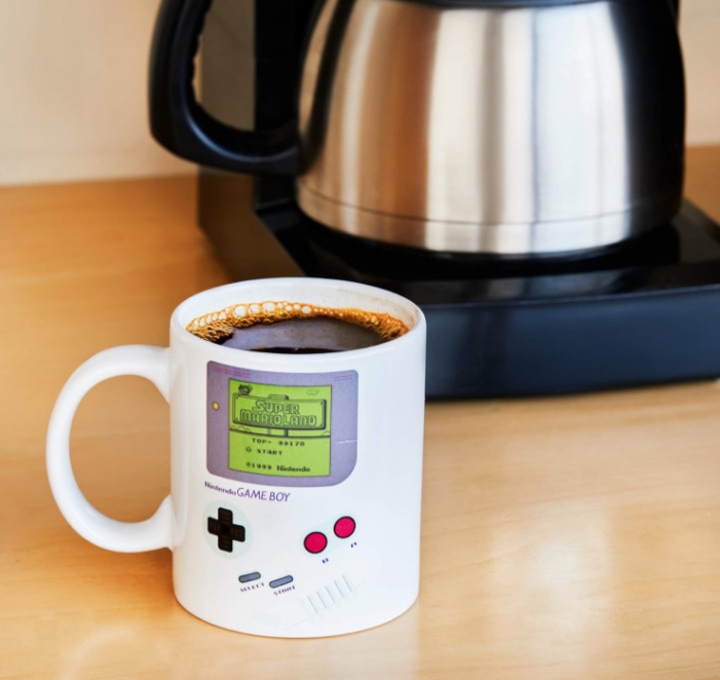 Game Boy Heat Changing Coffee Mug