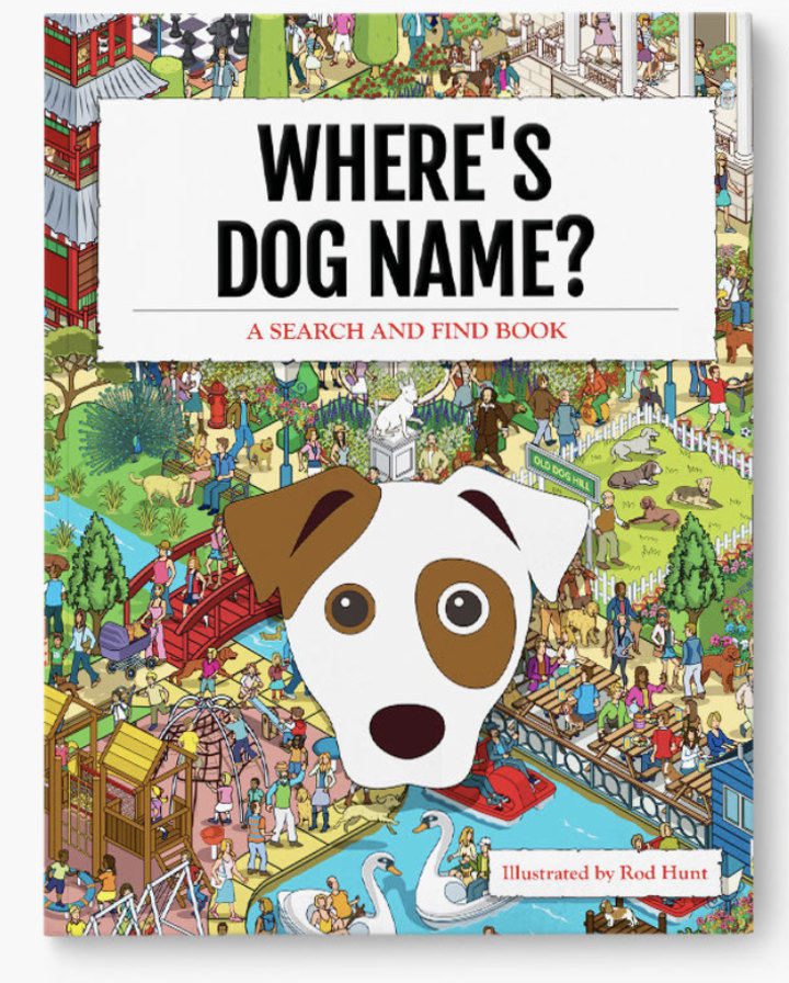 Yappy Personalized Dog Book