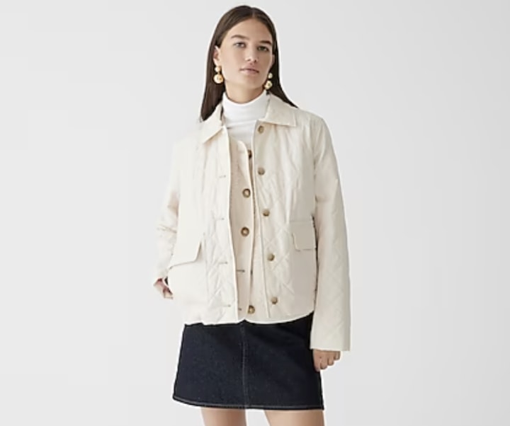 J.Crew Quilted Lady Jacket