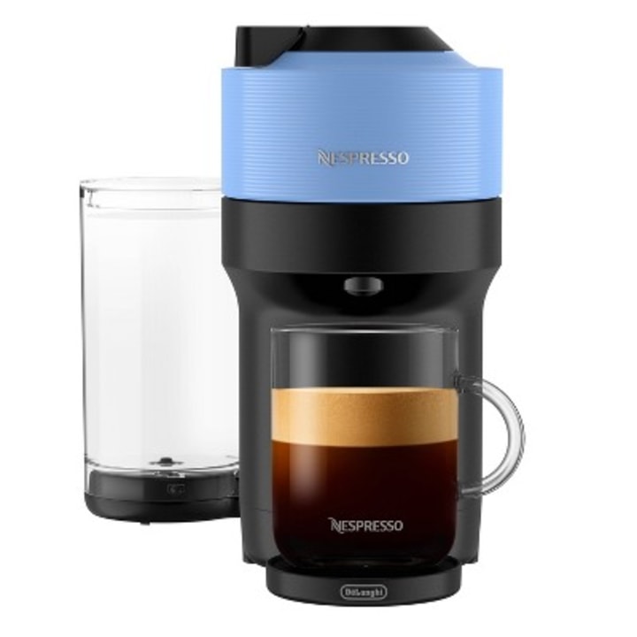Nespresso Vertuo Pop+ Coffee Machine by De'Longhi - Pacific Blue