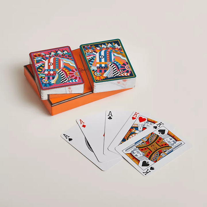 Hermes Cheval de Fete Poker Playing Cards