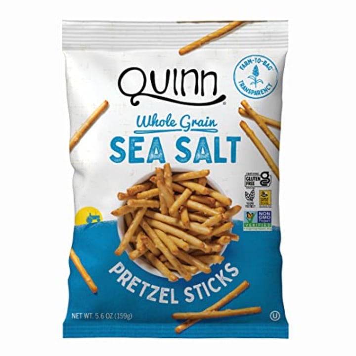 Quinn Whole Grain Sea Salt Pretzel Sticks