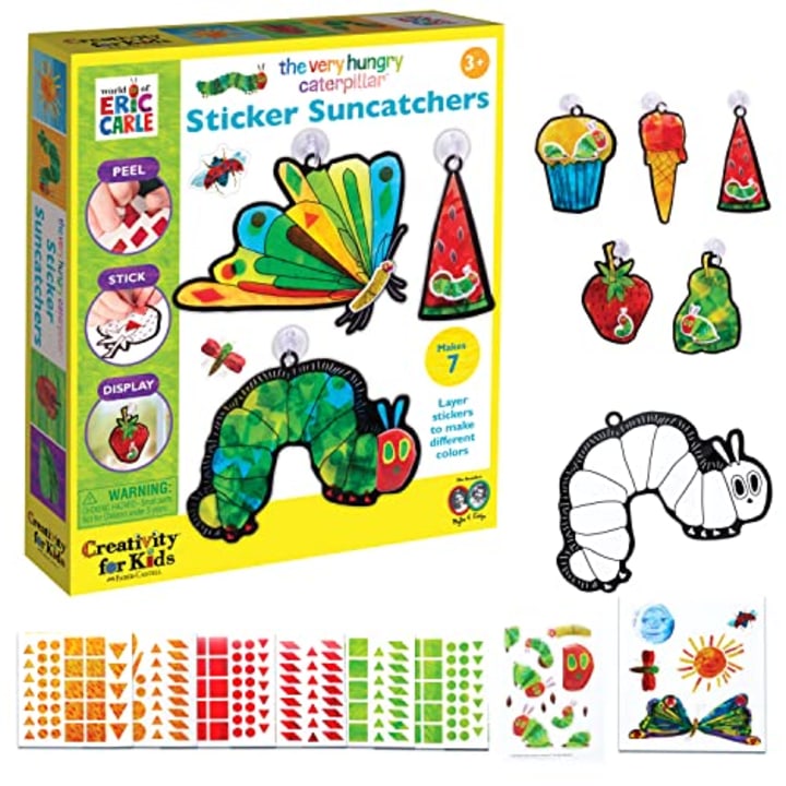 The Very Hungry Caterpillar Sticker Suncatcher Kit