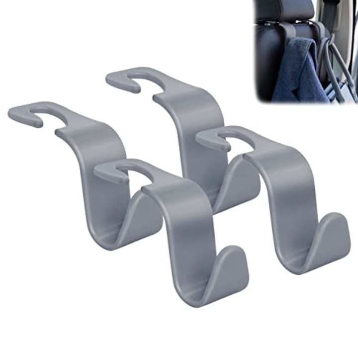 Car Headrest Hooks (Set of 4)