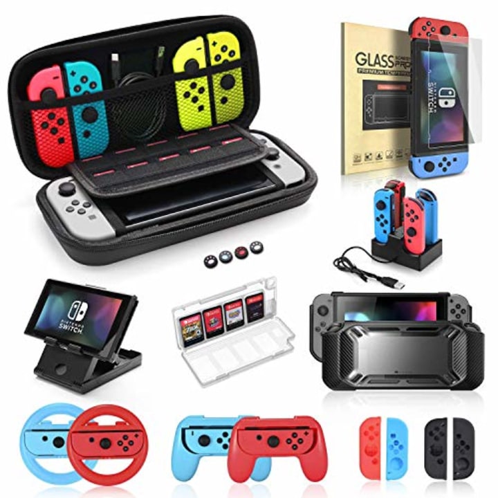 Mascarry Accessories Bundle for Nintendo Switch
