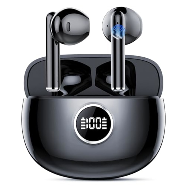 IKG Wireless Earbuds V5.3 Ear Buds, Bluetooth Earphones Mini Wireless Earphones, 40H