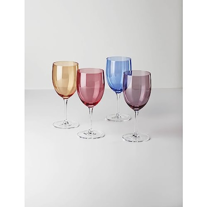 Oneida True Colors Wine Glasses (Set of 4)
