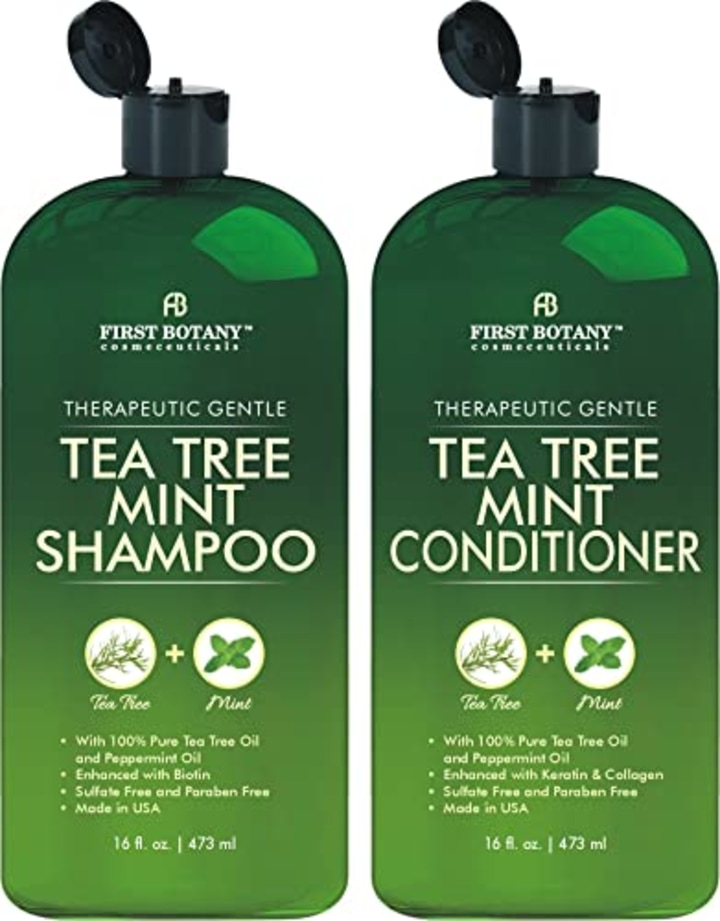 Tea Tree Mint Shampoo and Conditioner
