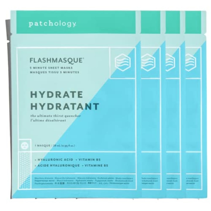 Patchology FlashMasque Hydrate Sheet Masks (4-Pack)