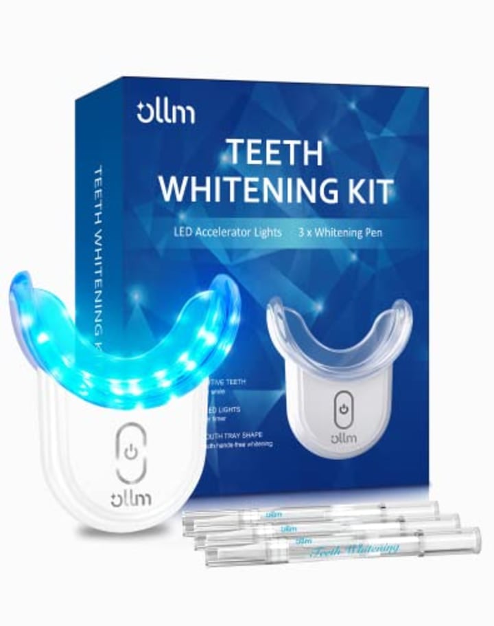Ollm Teeth Whitening Kit Gel Pen Strips
