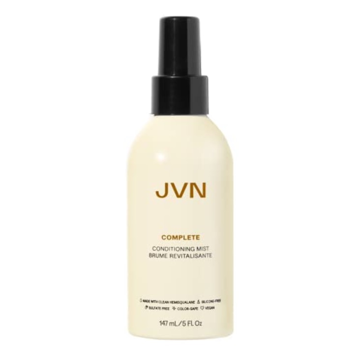 JVN Complete Leave-In Conditioning Mist, Frizz Free Hydration Spray, UV Protection