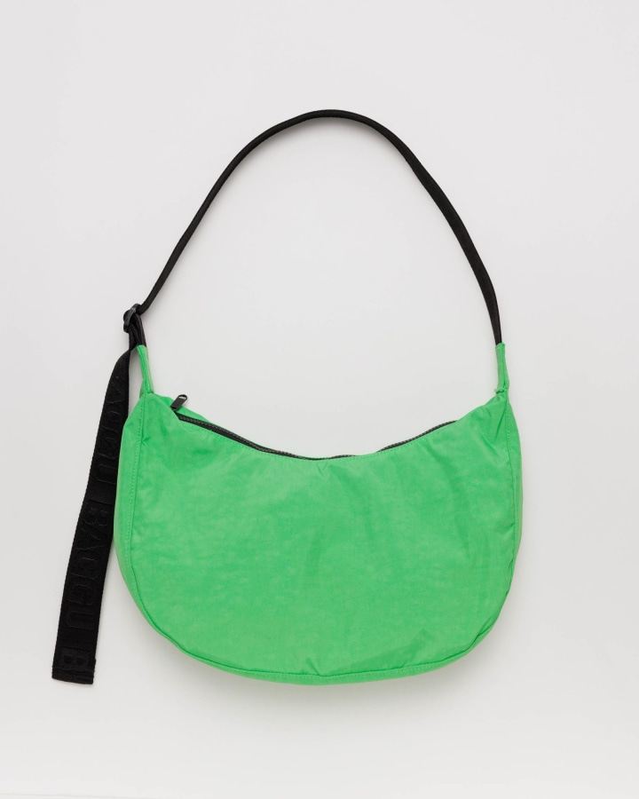 Medium Nylon Crescent Bag