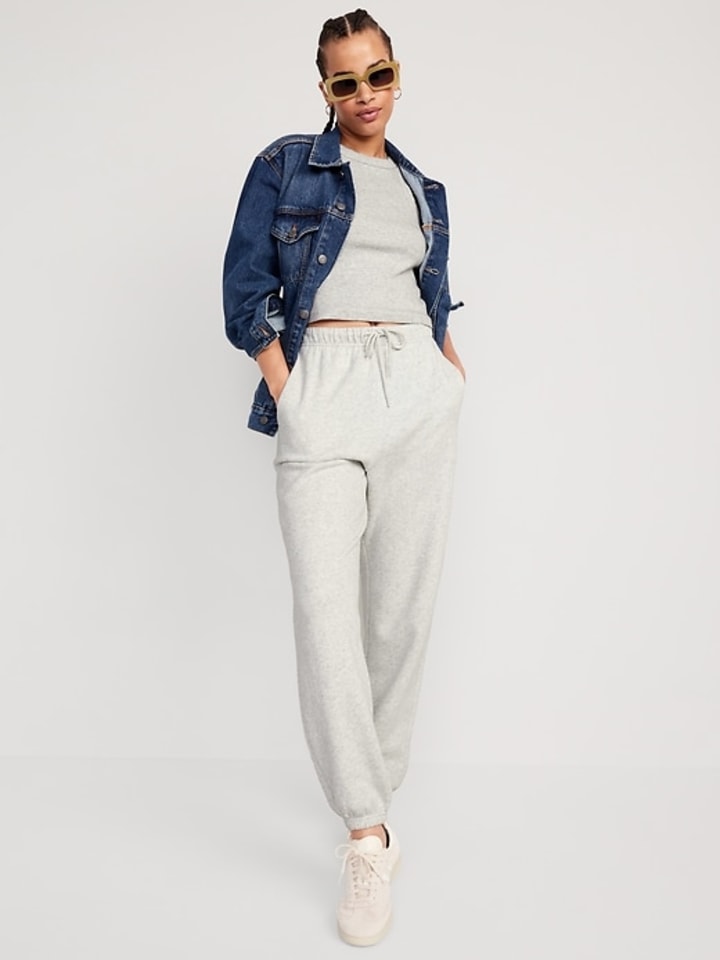 Extra High-Waisted Snuggly Fleece Flare Sweatpants for Women