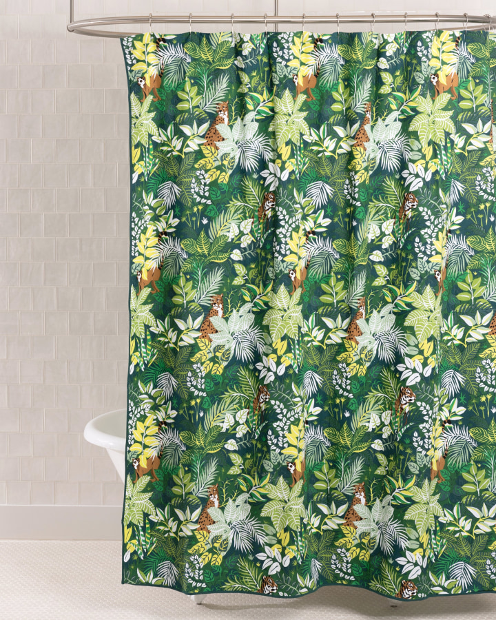 Tropical Oasis Shower Curtain