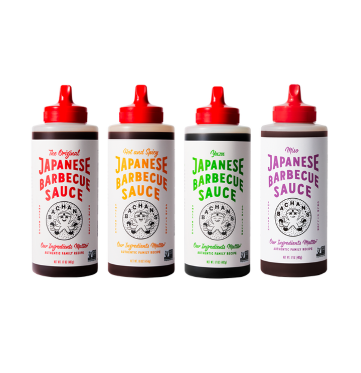 Bachan's Family of Sauces Gift Pack 