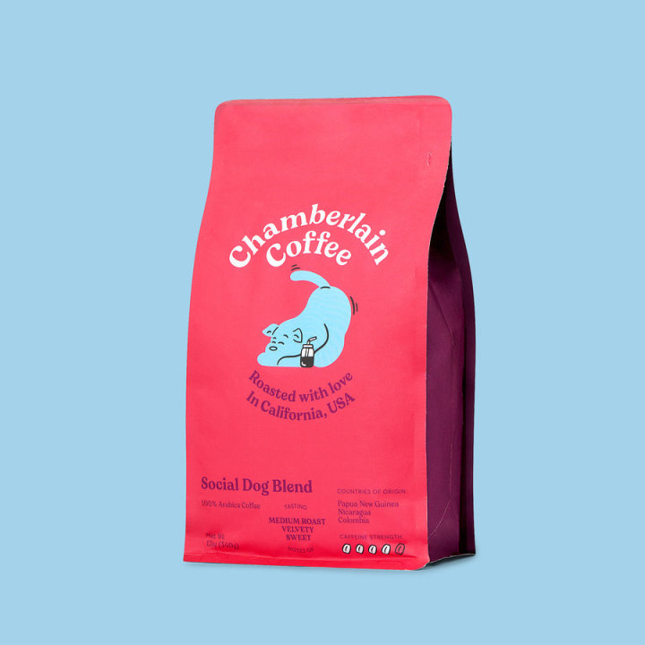 Chamberlain Coffee Social Dog Medium Roast Coffee Bag