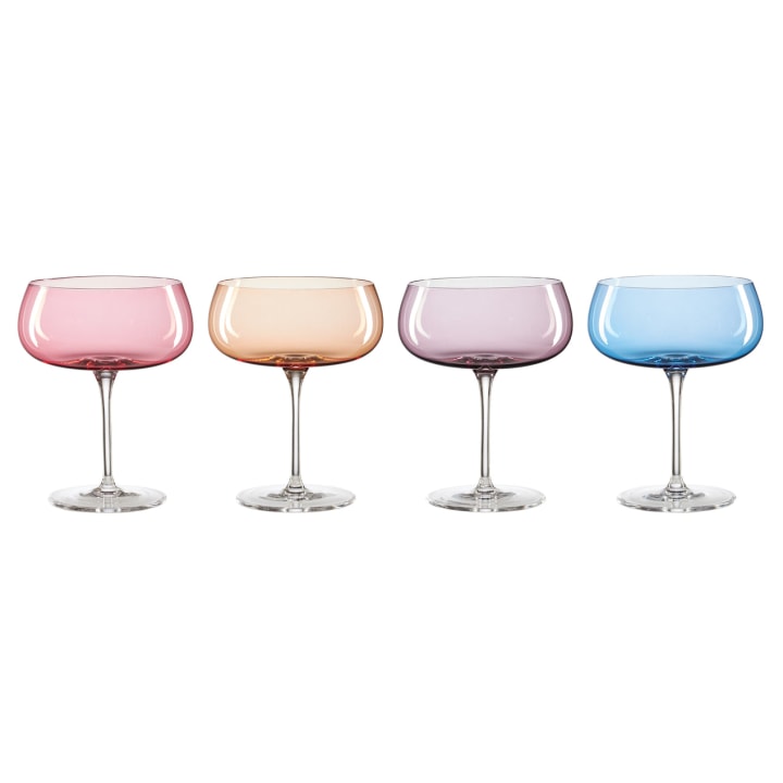True Colors Cocktail Glasses (Set of 4)