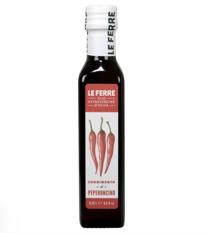Le Ferre Chili Pepper Infused Extra Virgin Olive Oil