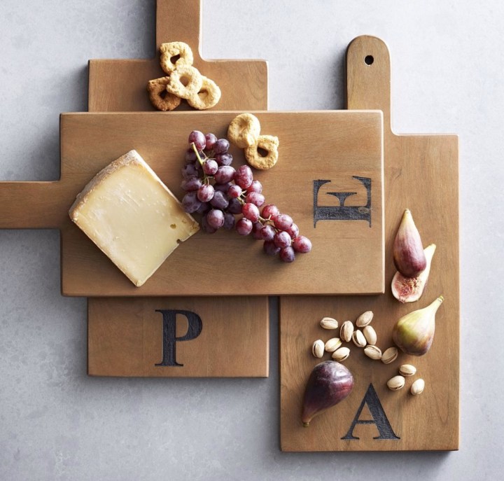 Pottery Barn Alphabet Cheese Boards
