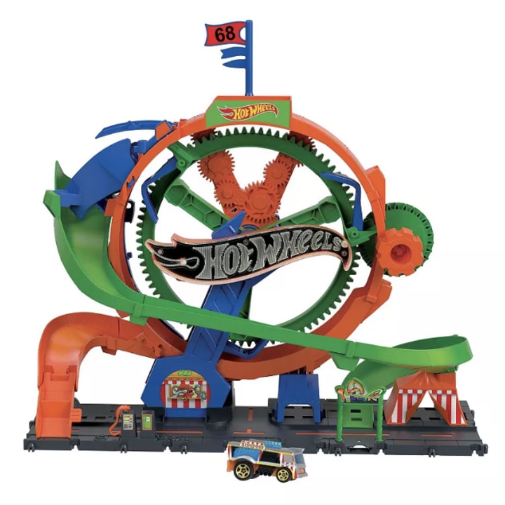 Mattel Hot Wheels City Ferris Wheel Whirl Playset