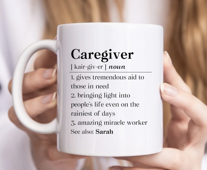 Personalized Caregiver Mug