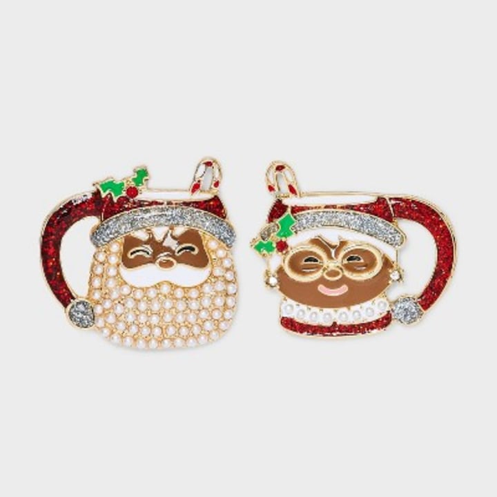 SUGARFIX by BaubleBar "Cup Of Cheer" Statement Earrings