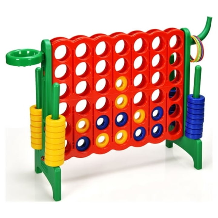 Costway 4-in-A Row Giant Game Set