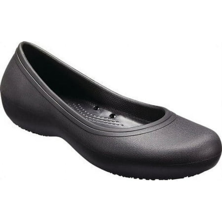 Crocs at Work Women's Slip Resistant Flat Work Shoes