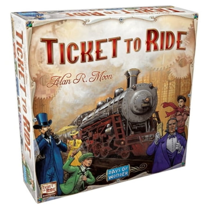 Ticket To Ride Strategy Board Game 