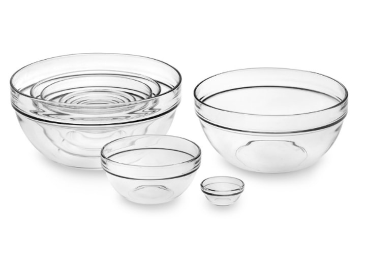 Glass Mixing Bowl 10-Piece Set
