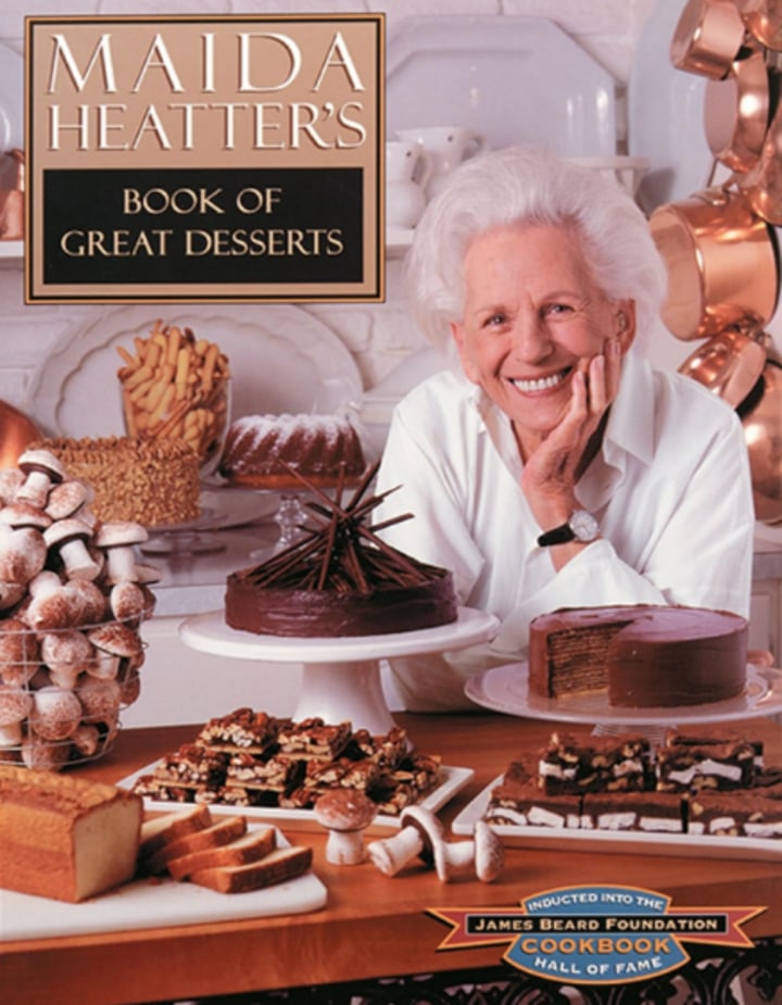 "Maida Heatter's Book of Great Desserts"
