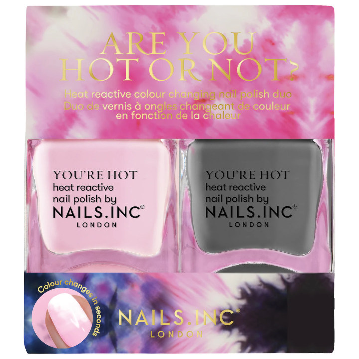 NAILS INC. Color Changing Nail Polish Duo- Are You Hot Or Not