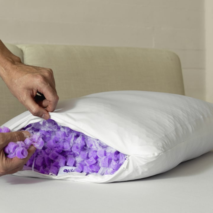 Purple Freeform Pillow