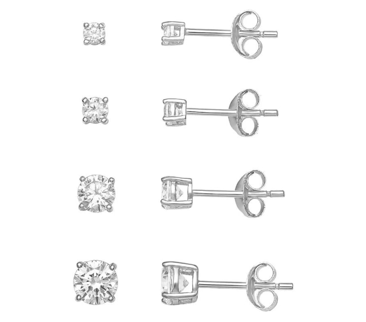 Primrose Cubic Zirconia Earring Set