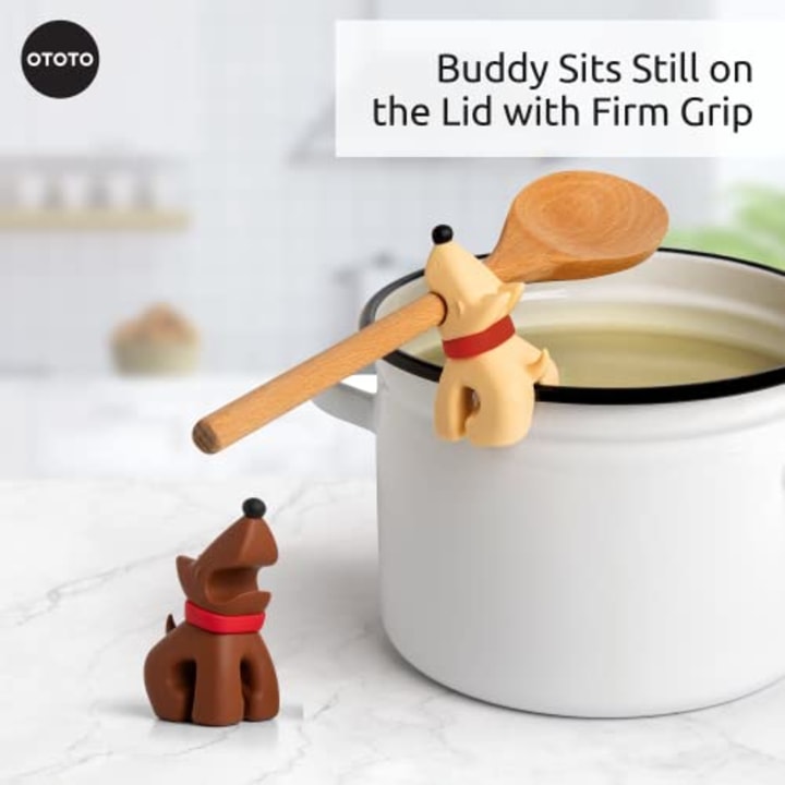 Best Buddies Dog Kitchen Spoon Holder (2-Pack)