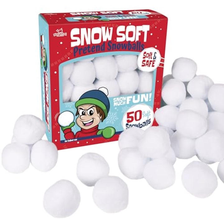 Fake Snowballs for Kids
