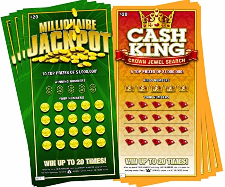 Fake Lottery Tickets and Scratch-Off Cards 