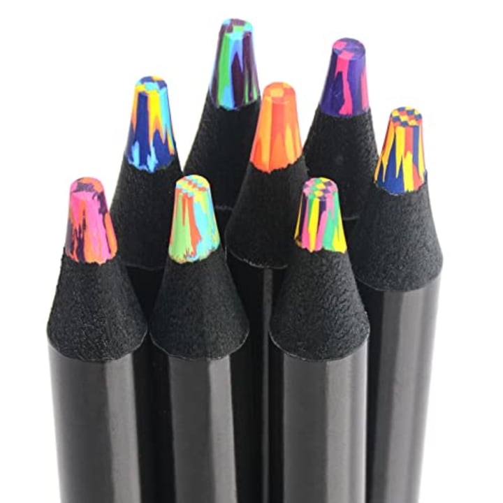 8 Piece Rainbow Pencils