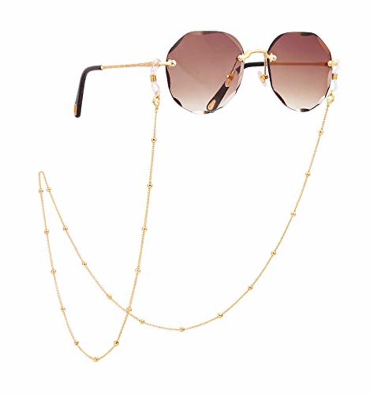 18K Gold Plated Eyeglass Chain