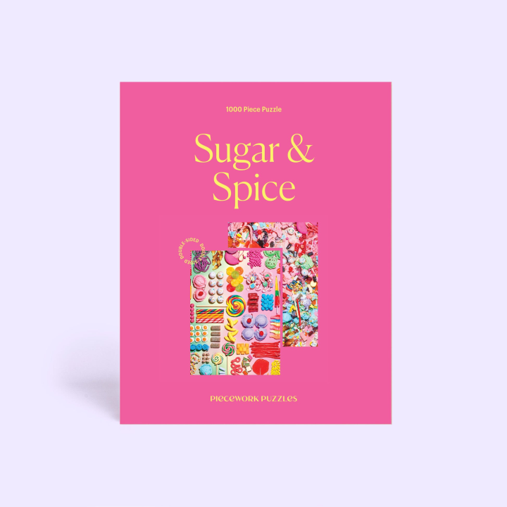 Piecework Puzzles Sugar & Spice Double-Sided Puzzle