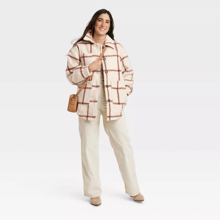 Women's Oversized Quilted Shacket