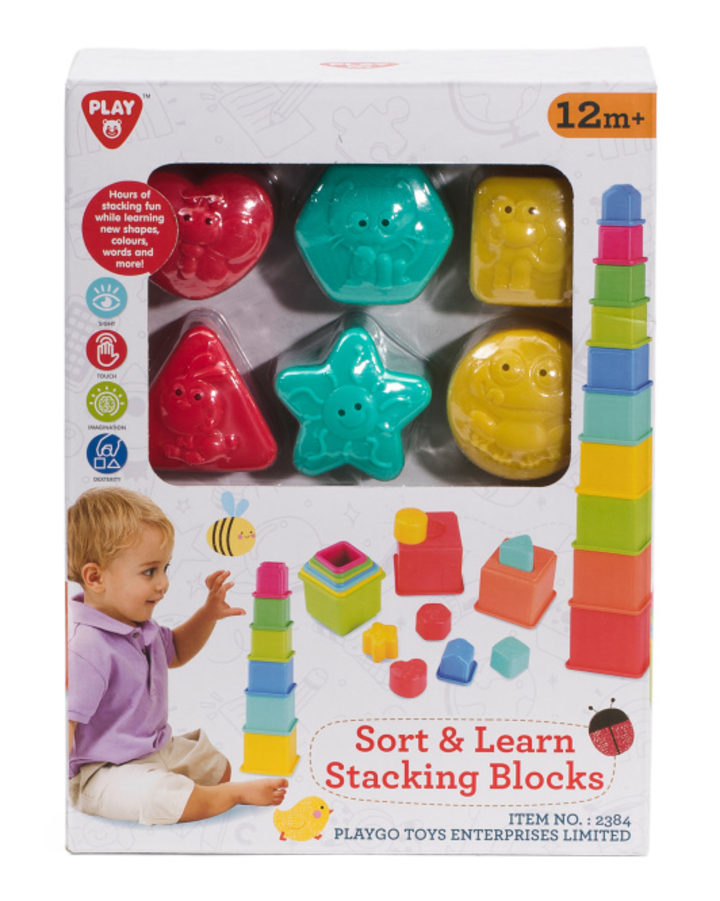 Sort And Learn Stacking Blocks