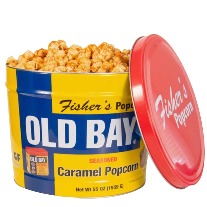 Fisher's Popcorn | Old Bay Seasoned Caramel