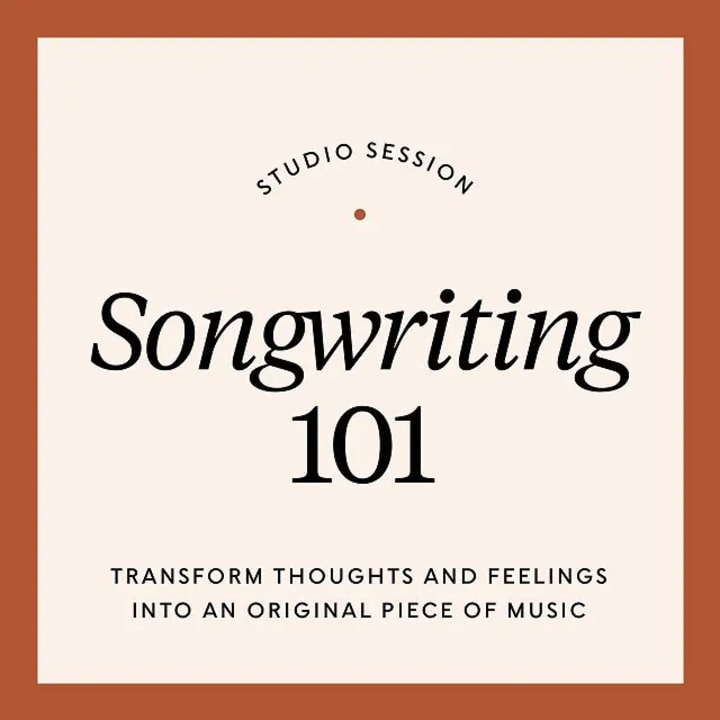 Studio Session: Songwriting 101