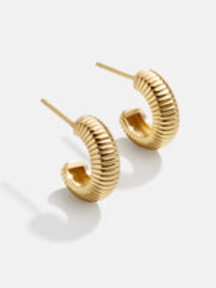BaubleBar Leanna 18K Gold Earrings