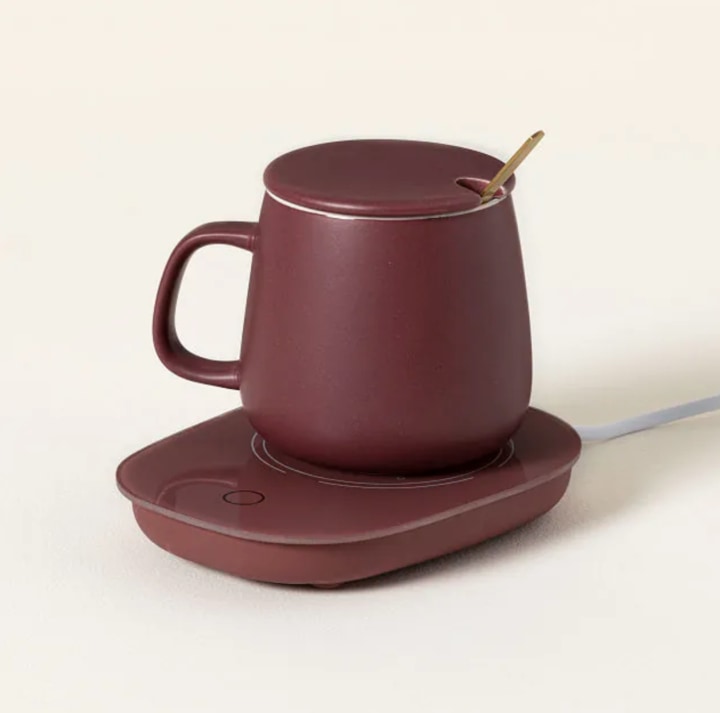Uncommon Goods Smart Self-Warming Mug